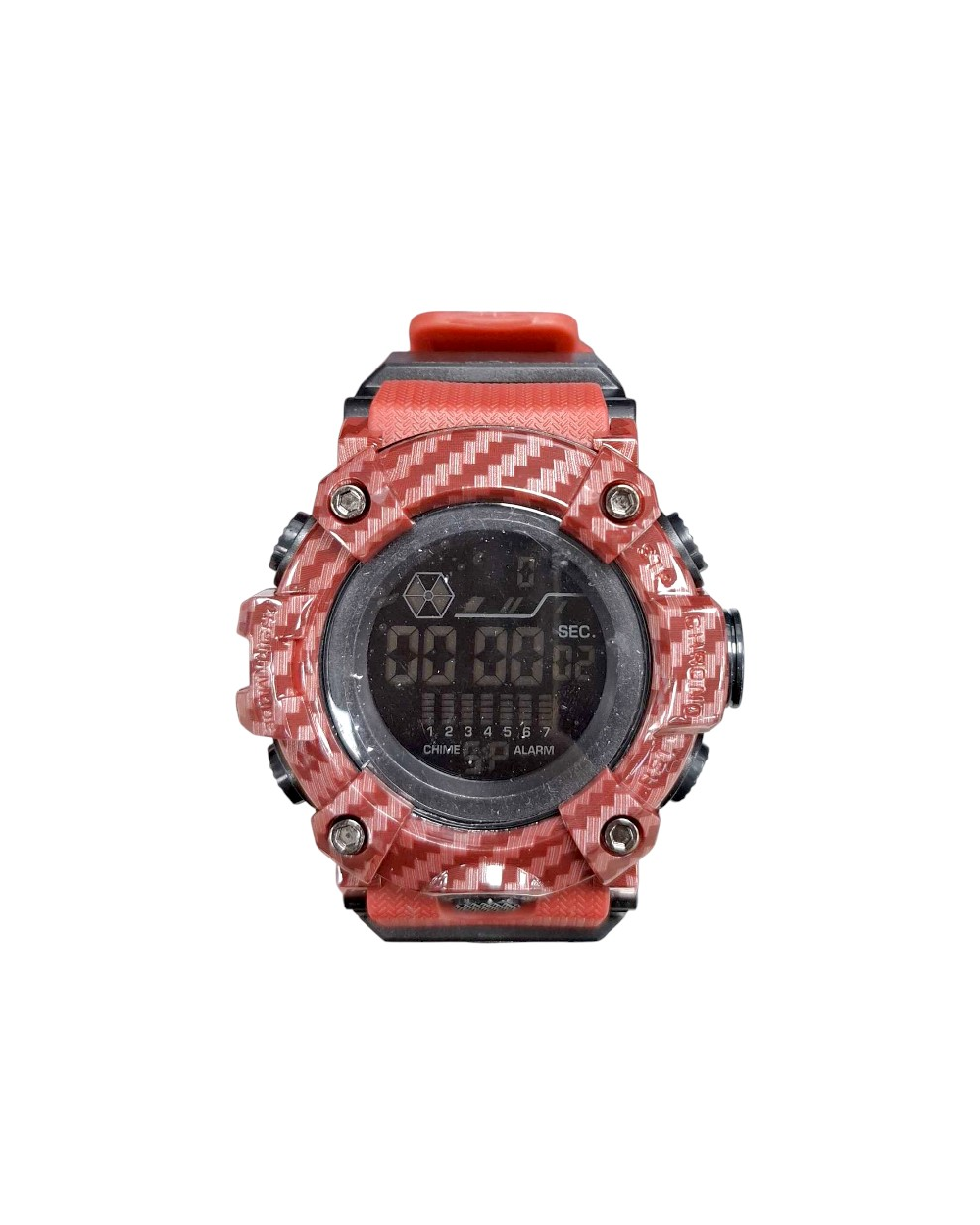 Ψηφιακό ρολόι χειρός - D81822 - 115181 - Red