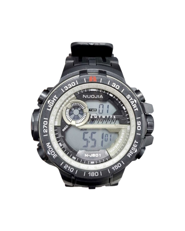 Ψηφιακό ρολόι χειρός - NJ801 - Nuojia - 115180 - Black/Beige