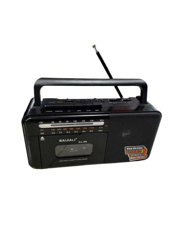 Ραδιόφωνο - Κασετόφωνο - BJL660 - 306603 - Black