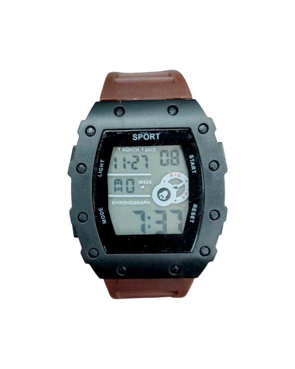Ψηφιακό ρολόι χειρός - SH-9613 - 115187 - Brown
