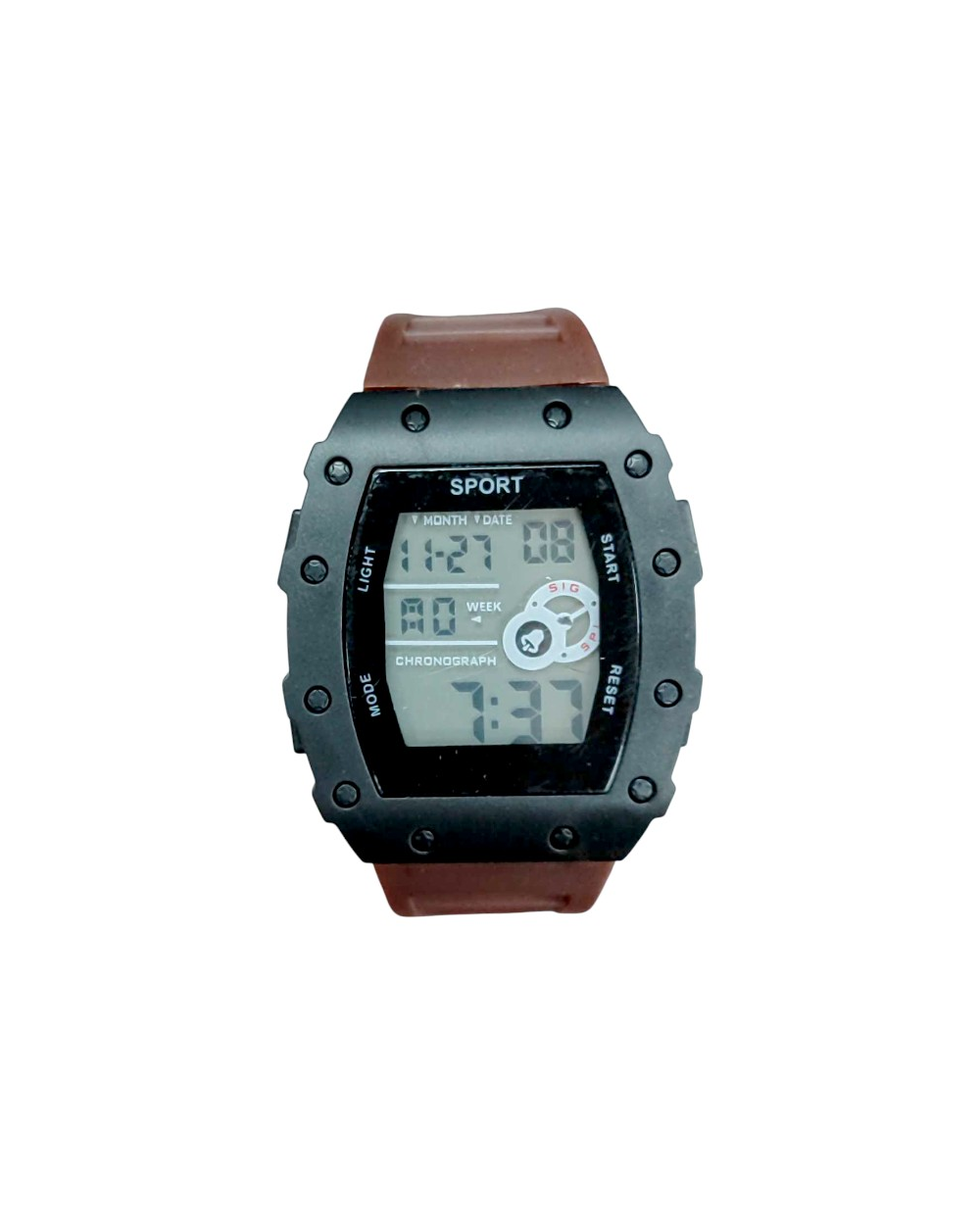 Ψηφιακό ρολόι χειρός - SH-9613 - 115187 - Brown