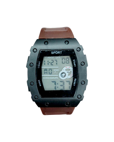 Ψηφιακό ρολόι χειρός - SH-9613 - 115187 - Brown