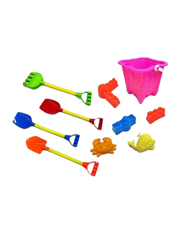 Σετ παιχνίδια παραλίας -  10pcs - 3344