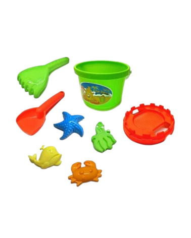Σετ παιχνίδια παραλίας -  8pcs - 3338