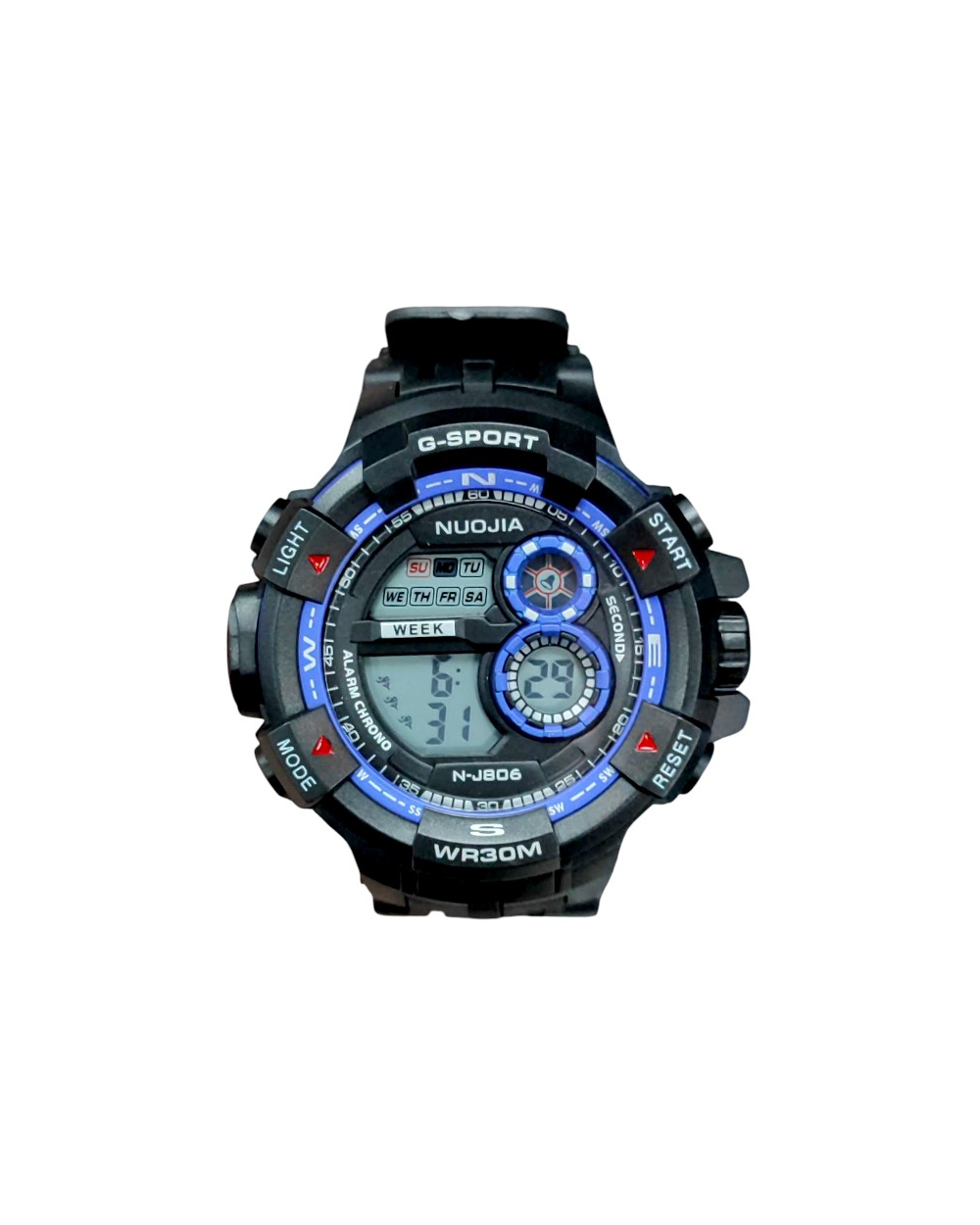 Ψηφιακό ρολόι χειρός - NJ806 - 115179 - Black/Purple