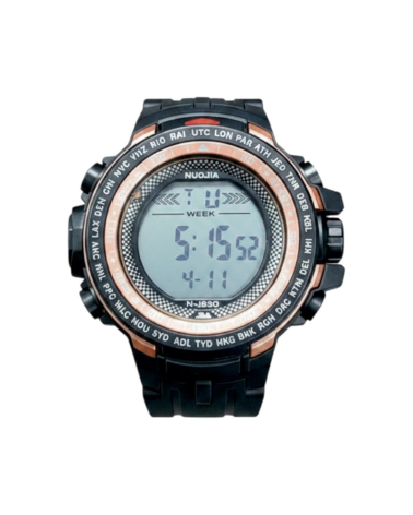Ψηφιακό ρολόι χειρός - NJ820 - 115182 - Black/Gold