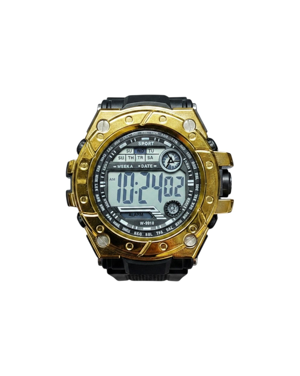 Ψηφιακό ρολόι χειρός - SH2132 - 115183 - Black/Gold