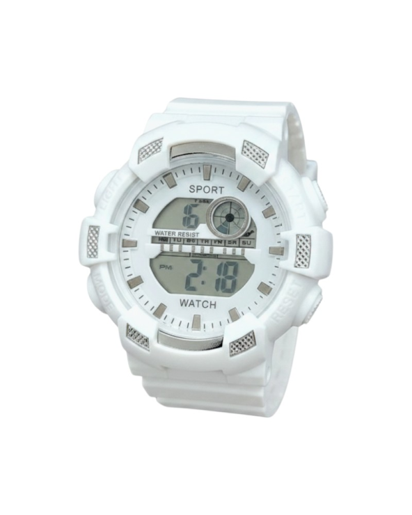 Ψηφιακό ρολόι χειρός - 73 - 115192 - White