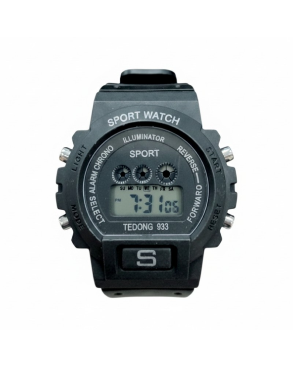 Ψηφιακό ρολόι χειρός - 933 - 115193 - Black