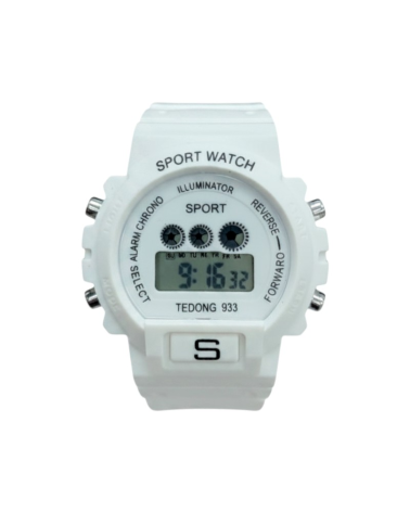 Ψηφιακό ρολόι χειρός - 933 - 115193 - White