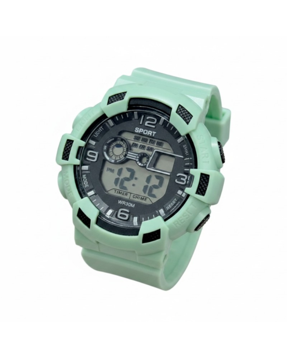Ψηφιακό ρολόι χειρός - 73AB - 115195 - Green