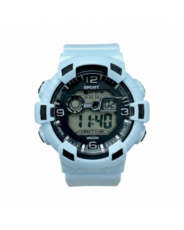 Ψηφιακό ρολόι χειρός - 73AB - 115195 - Light Blue