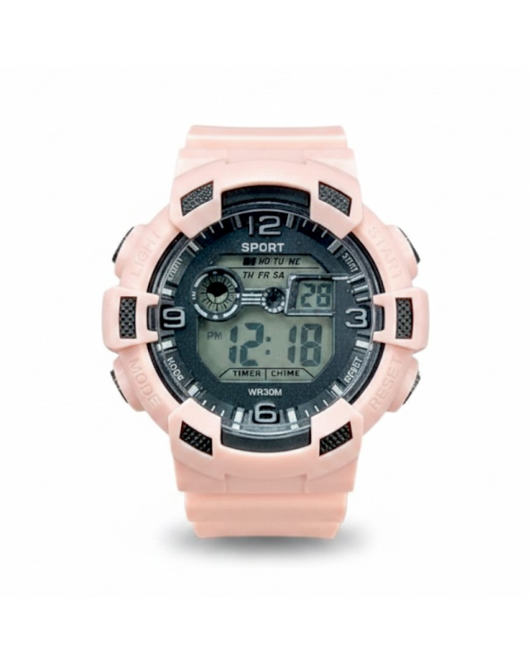 Ψηφιακό ρολόι χειρός - 73AB - 115195 - Light Orange