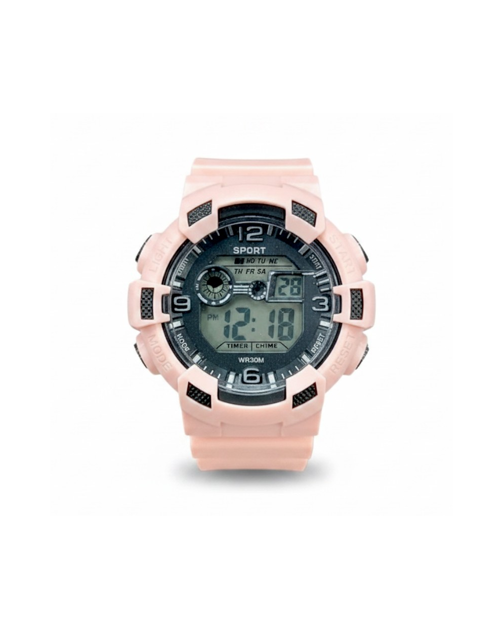 Ψηφιακό ρολόι χειρός - 73AB - 115195 - Light Orange