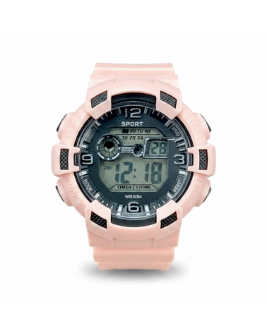 Ψηφιακό ρολόι χειρός - 73AB - 115195 - Light Orange
