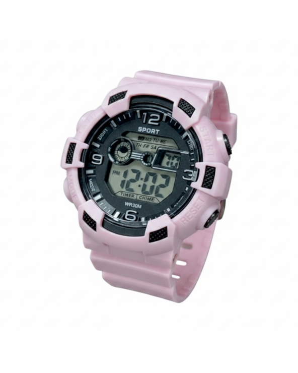 Ψηφιακό ρολόι χειρός - 73AB - 115195 - Light Purple