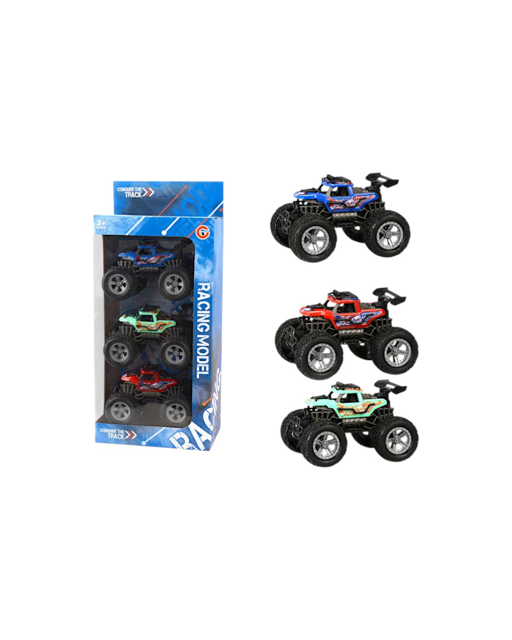 Σετ αυτοκίνητα Τζιπ Off Road - 9619-10