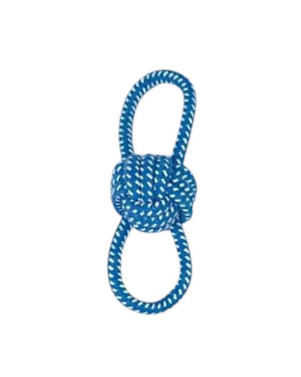 Παιχνίδι σκύλου σχοινί με μπάλα - 22x7cm - 12pcs