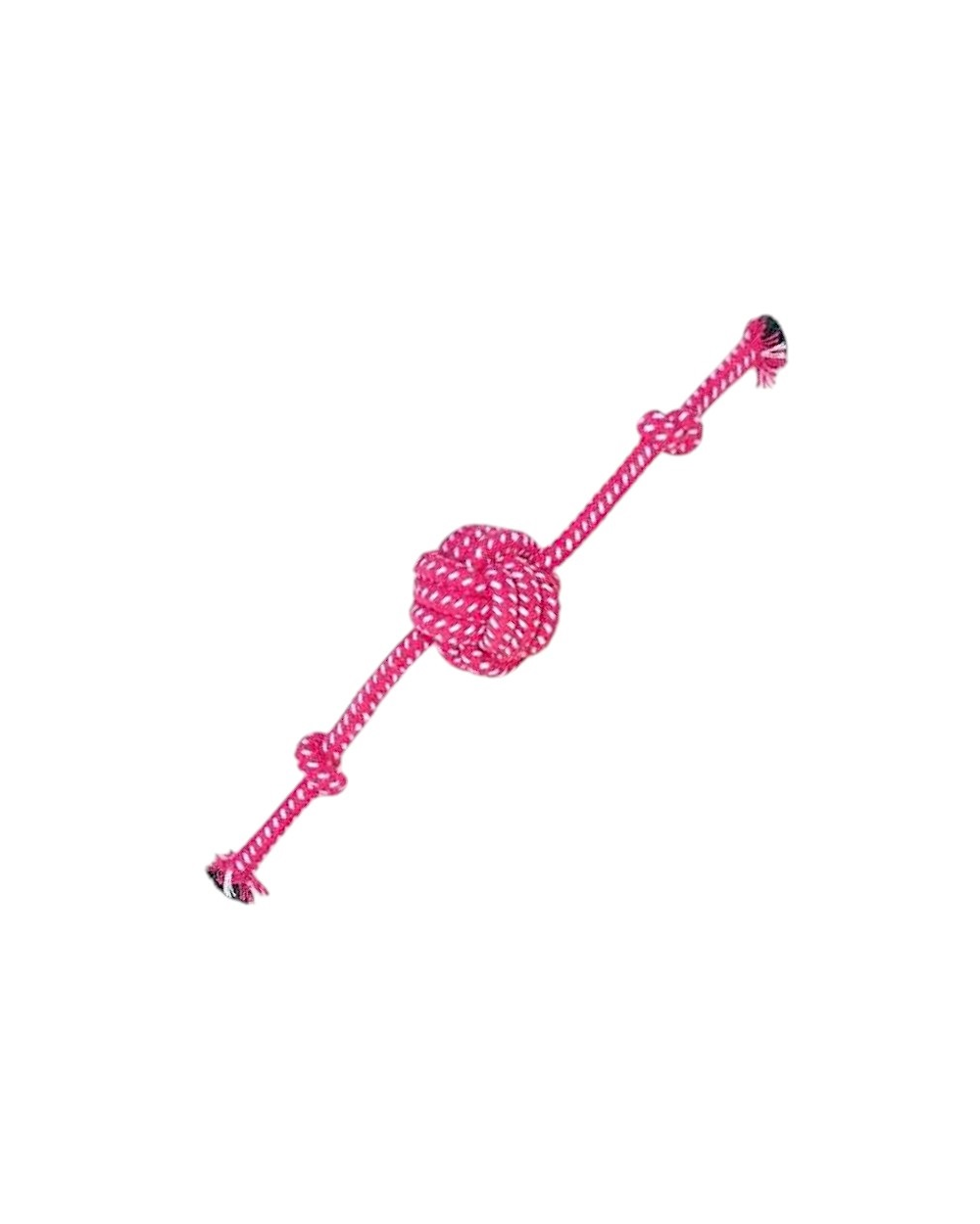 Παιχνίδι σκύλου σχοινί με μπάλα - 30cm - 12pcs