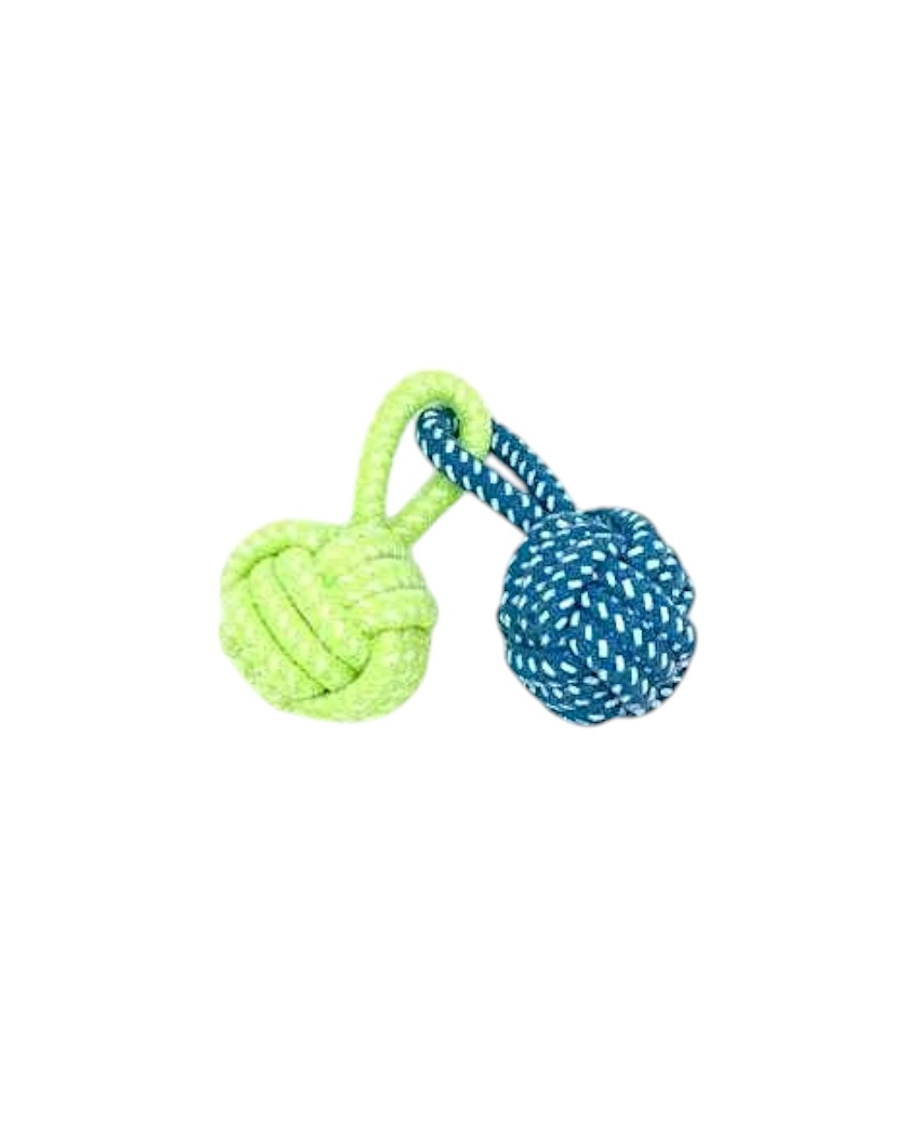 Παιχνίδι σκύλου σχοινί με μπάλες - 24cm - 12pcs