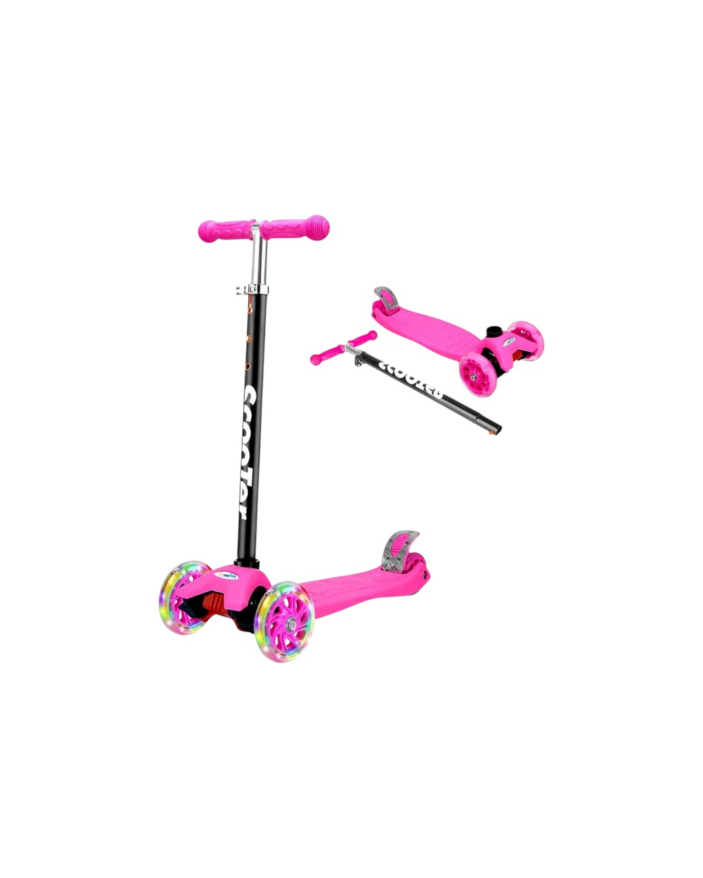 Παιδικό πατίνι τρίκυκλο - YH-014 - 101136 - Pink
