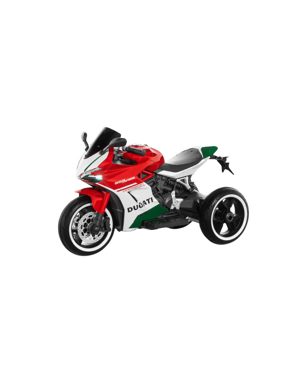 Παιδικό ηλεκτροκίνητο τρίκυκλο scooter - YH-028 - 101150 - Red/Green