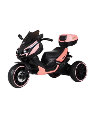 Παιδικό ηλεκτροκίνητο τρίκυκλο scooter - YH-029 - 101151 - Pink