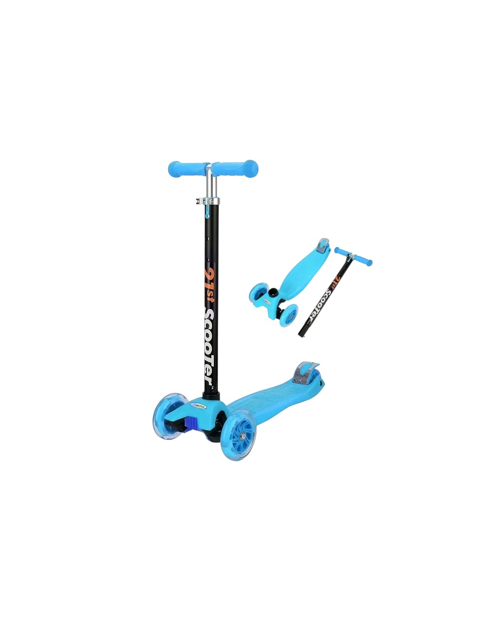 Παιδικό πατίνι τρίκυκλο - YH-014 - 101136 - Blue