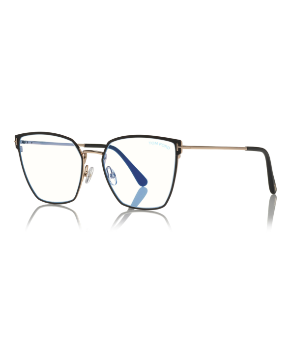 EYEGLASSES TOM FORD UNISEX FT5574-001 (Lens/Bridge/Temple) 53/17/145 mm)