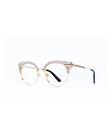 EYEGLASSES GUCCI WOMEN GG0285O-003 (Lens/Bridge/Temple) 52/19/150 mm)
