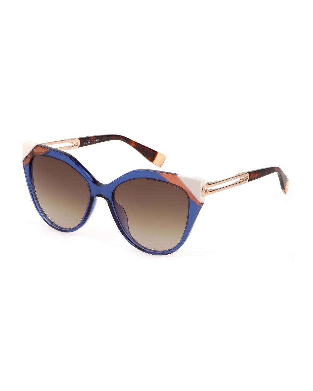 SUNGLASSES FURLA WOMEN SFU683-5506NA (Lens/Bridge/Temple) 55/16/135 mm)