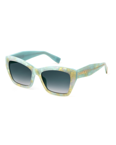 SUNGLASSES FURLA WOMEN SFU778-5509E6 (Lens/Bridge/Temple) 55/18/140 mm)