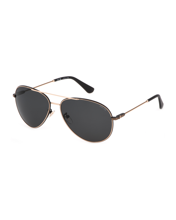 SUNGLASSES POLICE UNISEX SPLL11-590302 (Lens/Bridge/Temple) 59/14/140 mm)