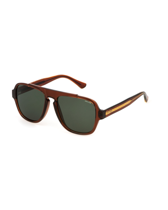 SUNGLASSES POLICE MAN SPLP57-5506PQ (Lens/Bridge/Temple) 55/17/145 mm)