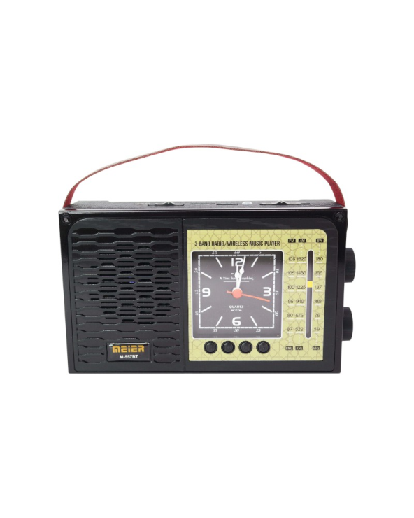 Επαναφορτιζόμενο ραδιόφωνο - M557-BT - 005577 - Black