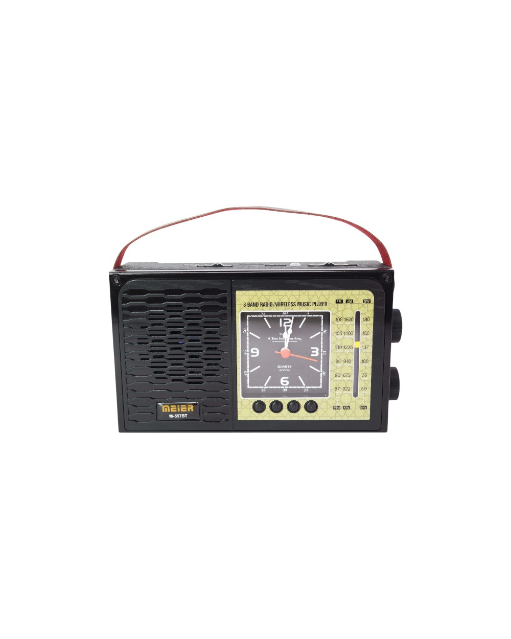 Επαναφορτιζόμενο ραδιόφωνο - M557-BT - 005577 - Black