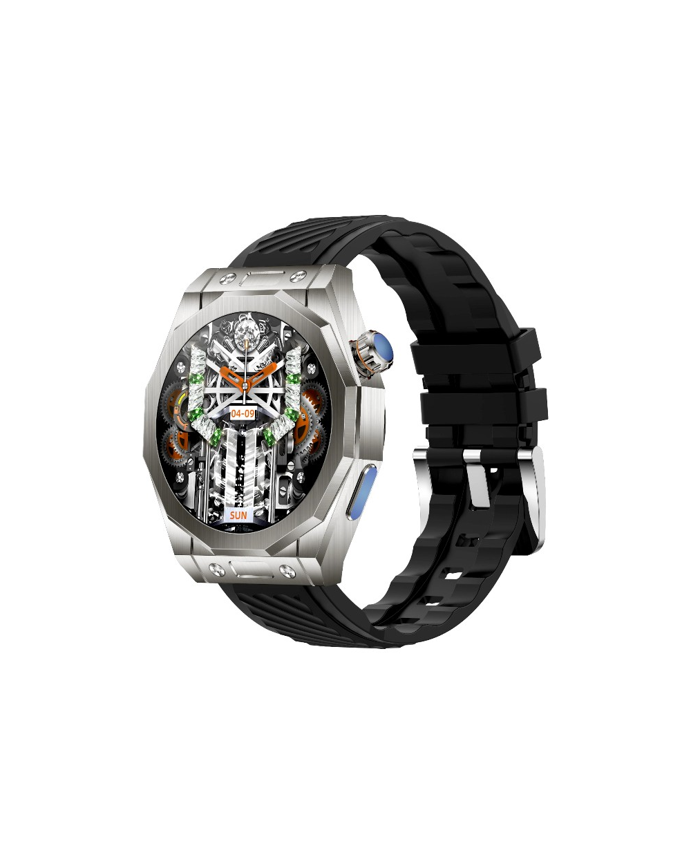 Σετ Smartwatch με 3 λουράκια - Z83 MAX - 880518 - Black