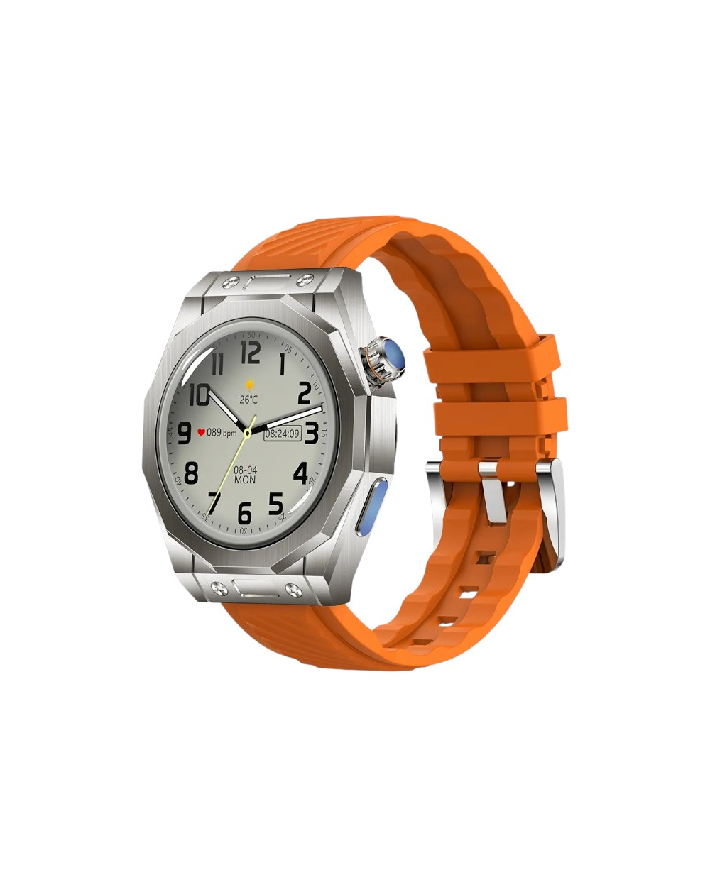 Σετ Smartwatch με 3 λουράκια - Z83 MAX - 880518 - Orange