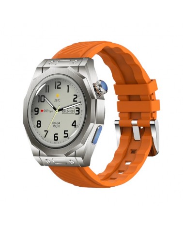 Σετ Smartwatch με 3 λουράκια - Z83 MAX - 880518 - Orange