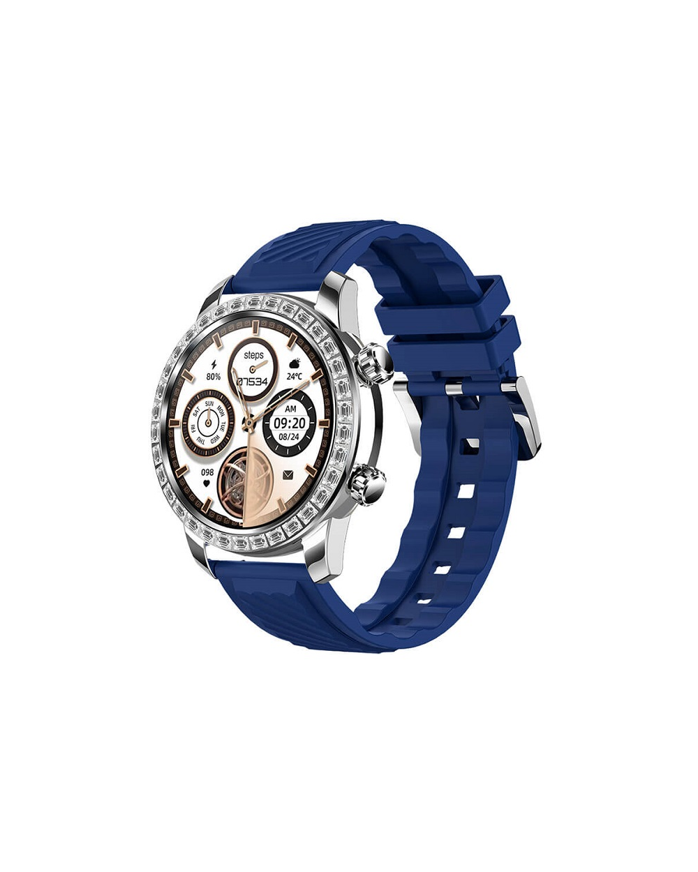 Smartwatch με 2 λουράκια - Z89 PRO MAX - 880785 - Blue