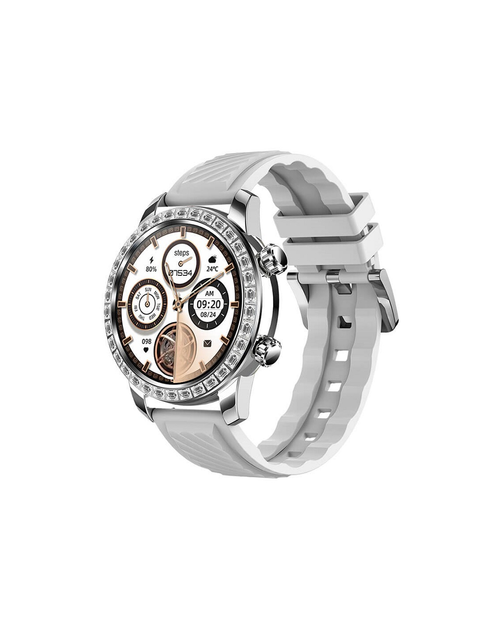 Smartwatch με 2 λουράκια - Z89 PRO MAX - 880785 - Grey