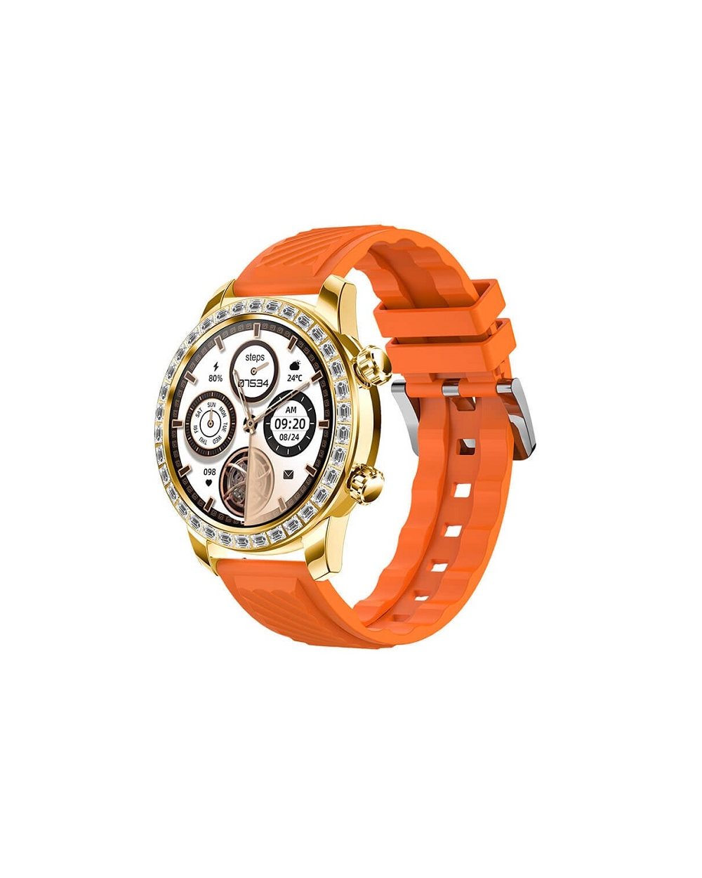 Smartwatch με 2 λουράκια - Z89 PRO MAX - 880785 - Orange