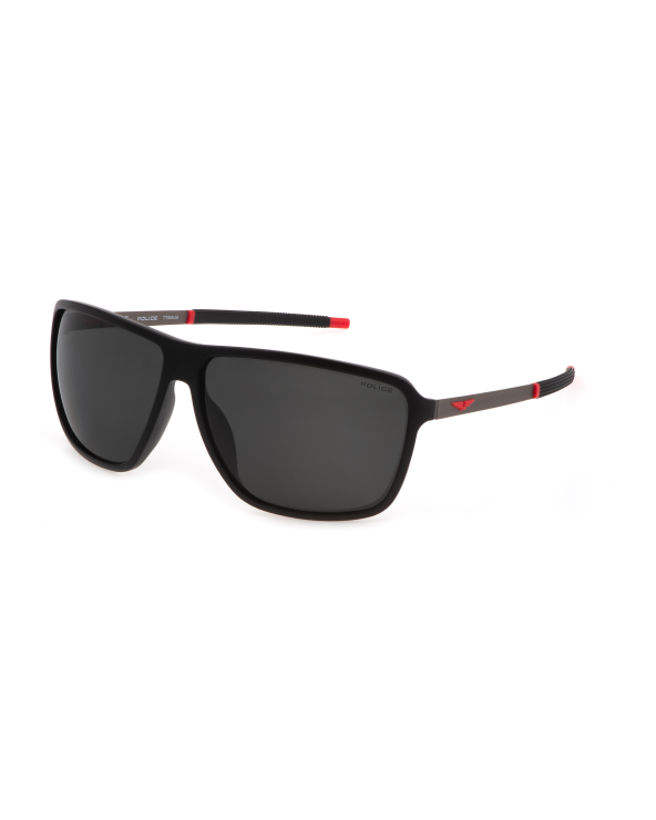 SUNGLASSES POLICE MAN SPLL15-65U28P (Lens/Bridge/Temple) 65/13/135 mm)