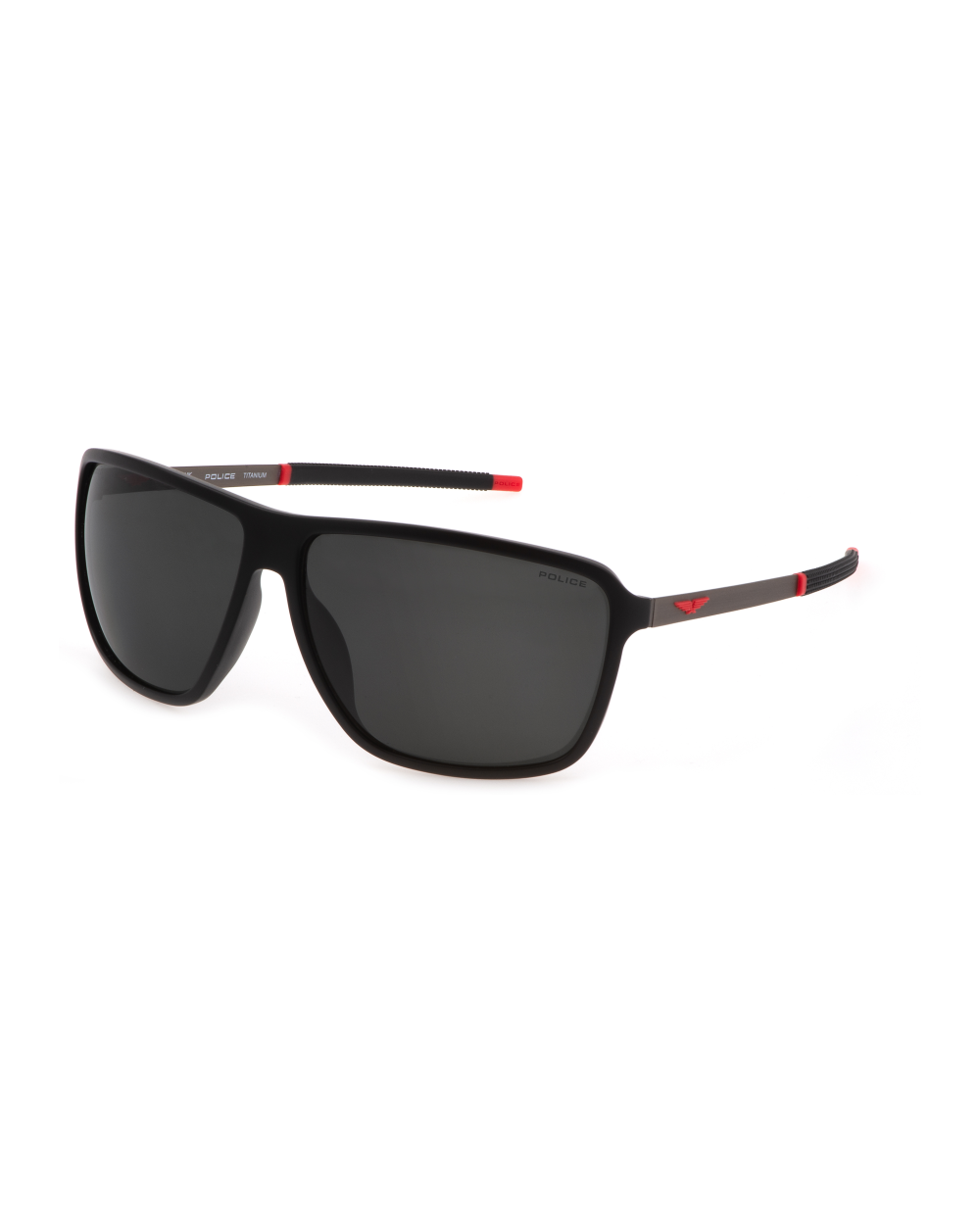 SUNGLASSES POLICE MAN SPLL15-65U28P (Lens/Bridge/Temple) 65/13/135 mm)