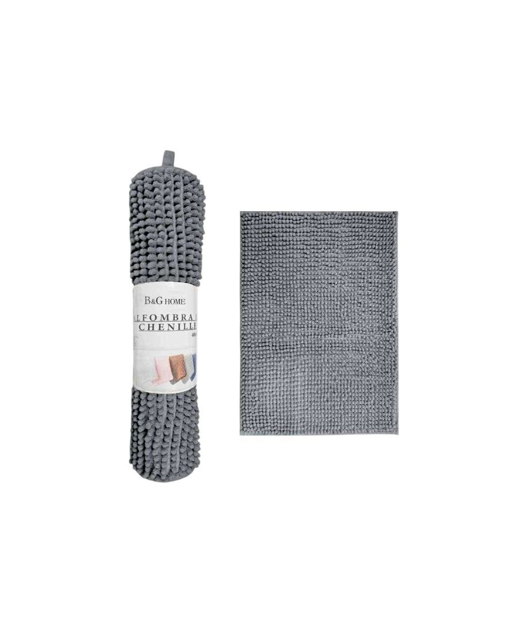 Πατάκι μπάνιου - M0831 - 50x80cm - Grey