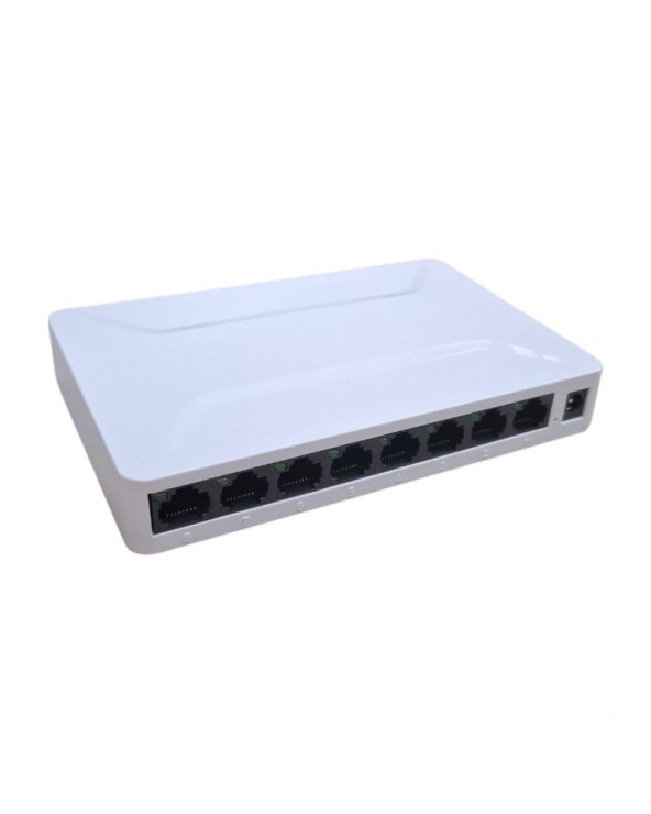 Switch με 8 θύρες Ethernet - GS08AS-8