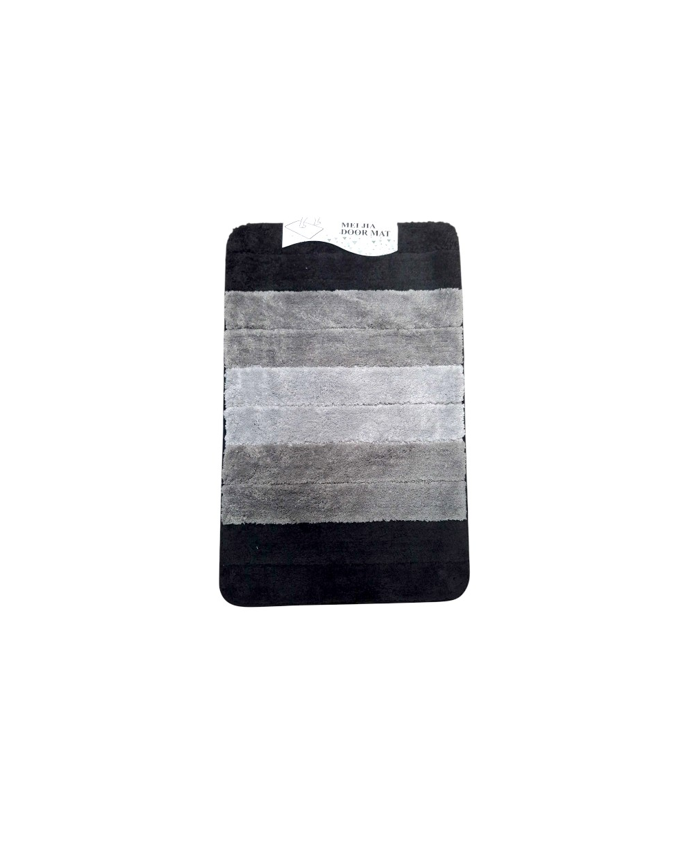 Πατάκι μπάνιου - 38x58cm - 915602 - Black