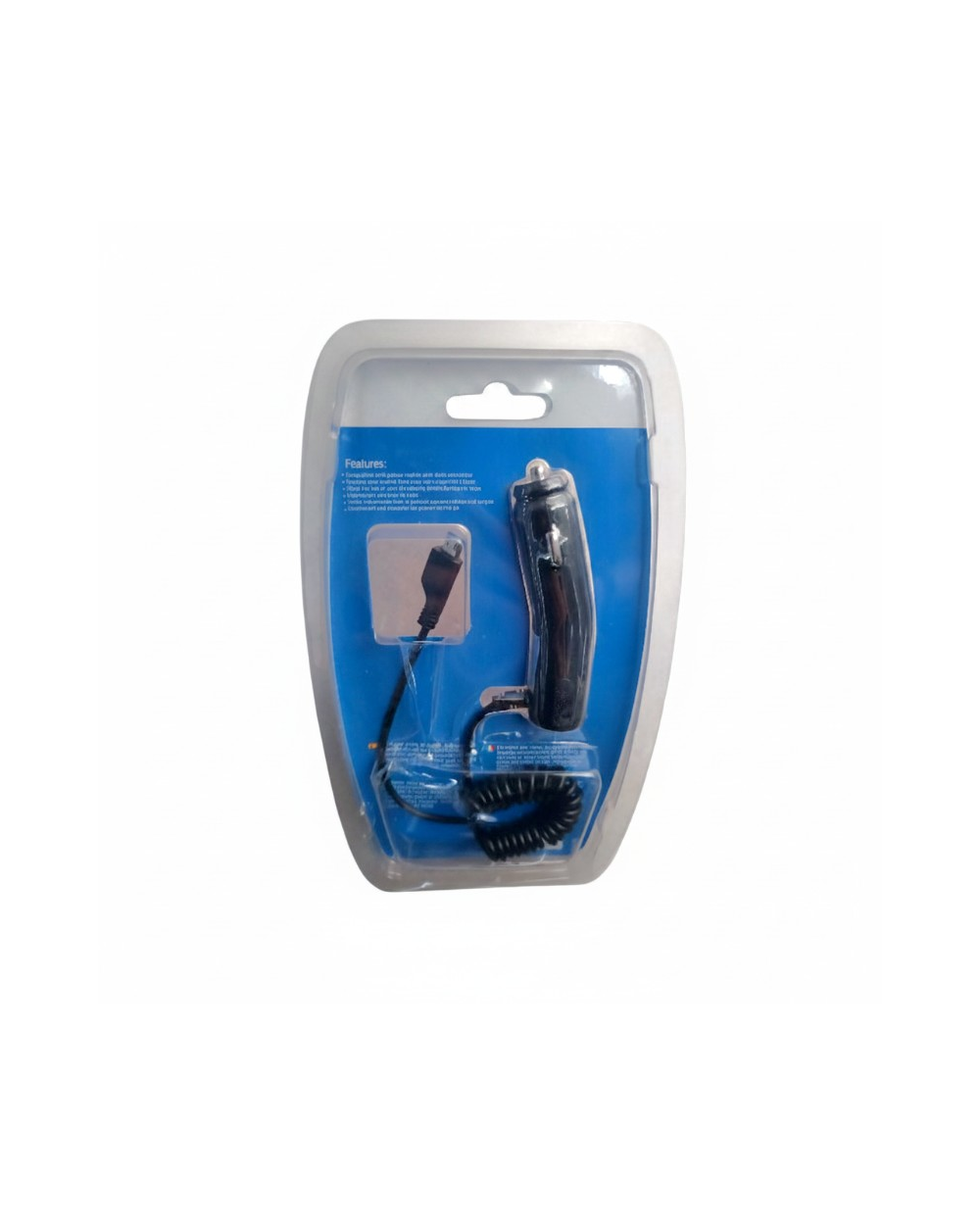 Φορτιστής αναπτήρα αυτοκινήτου σπιράλ Micro USB