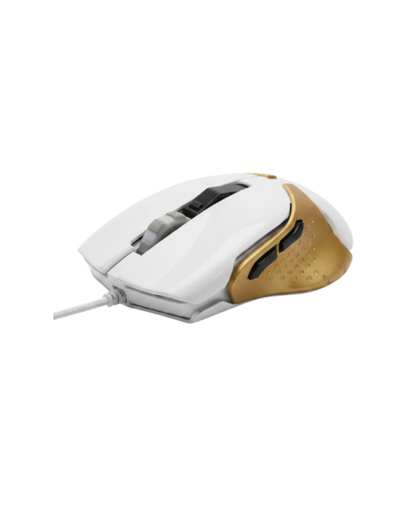 Ενσύρματο ποντίκι Gaming - 703002 - White/Gold