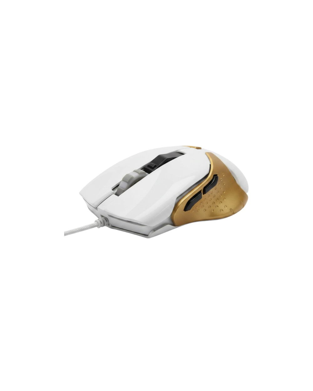 Ενσύρματο ποντίκι Gaming - 703002 - White/Gold